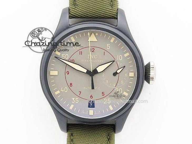 MIROTIME 0523 Affordable Portofino IW356501 SS V3 MK 1:1 Best Edition White Dial Gold Markers On Black Leather Strap MIYOTA 7196